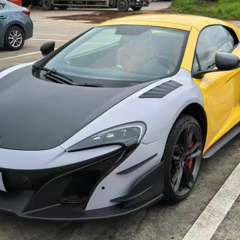 McLaren MP4 - 12C/625C/650S Upgrade 675LT Style Full Body Kit Aftermarket Carbon Fiber Part / Bodykit - Robot Bodykits