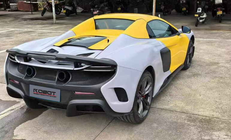 McLaren MP4 - 12C/625C/650S Upgrade 675LT Style Full Body Kit Aftermarket Carbon Fiber Part / Bodykit - Robot Bodykits