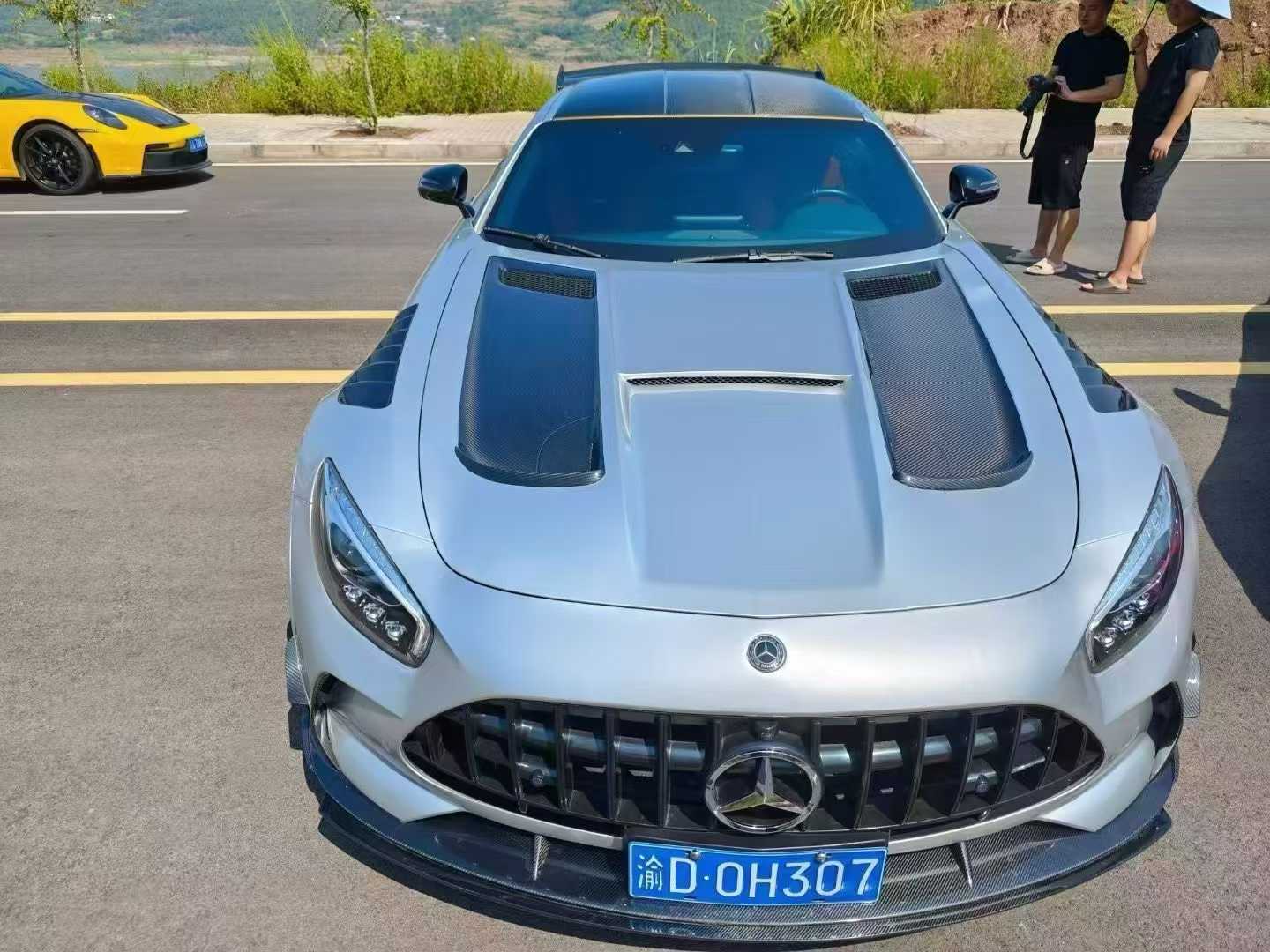Mercedes - Benz AMG GT / GTS / GTC / GTR Black Series Style Full Body Kit Aftermarket Carbon Fiber Part / Bodykit - Robot Bodykits