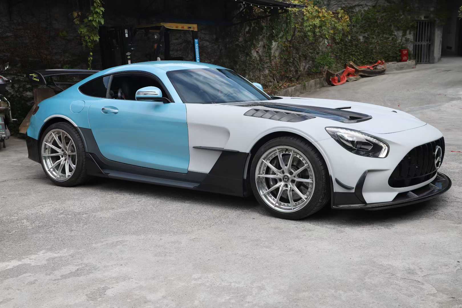Mercedes - Benz AMG GT / GTS / GTC / GTR Black Series Style Full Body Kit Aftermarket Carbon Fiber Part / Bodykit - Robot Bodykits