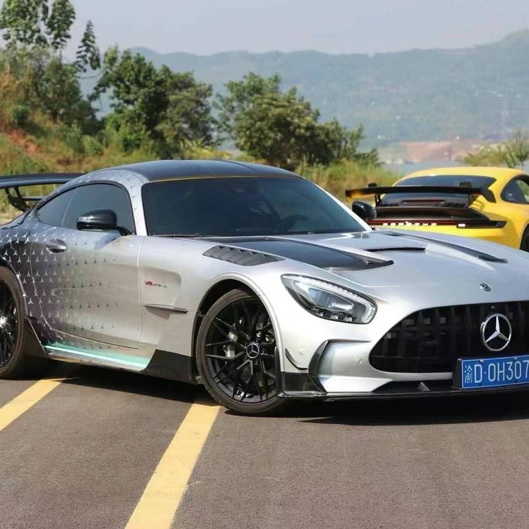 Mercedes - Benz AMG GT / GTS / GTC / GTR Black Series Style Full Body Kit Aftermarket Carbon Fiber Part / Bodykit - Robot Bodykits