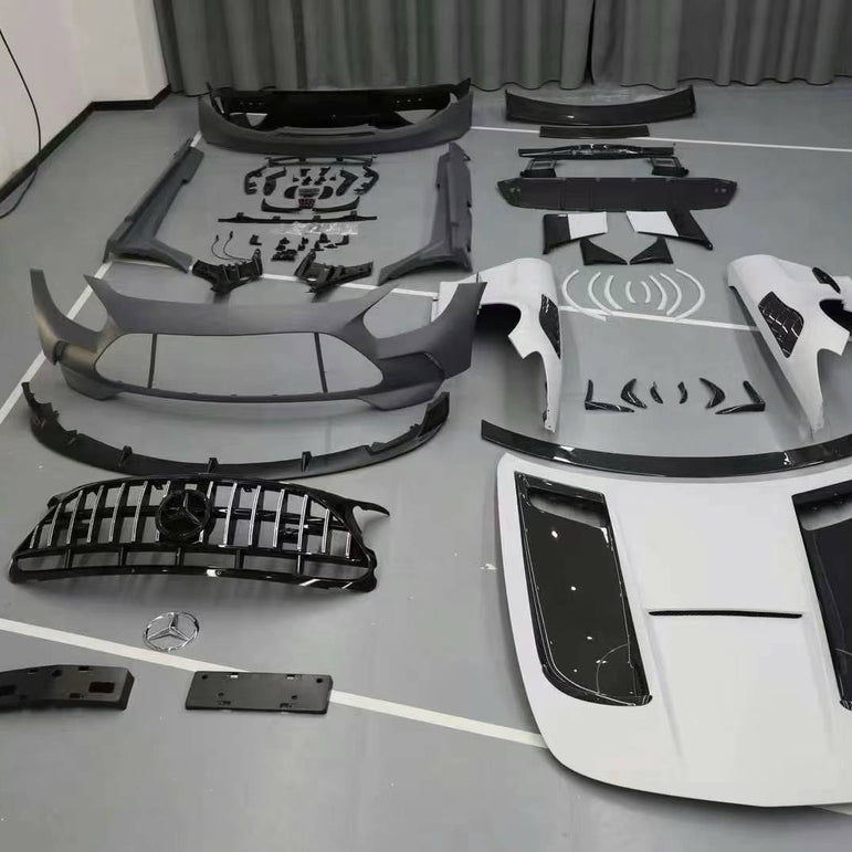 Mercedes - Benz AMG GT / GTS / GTC / GTR Black Series Style Full Body Kit Aftermarket Carbon Fiber Part / Bodykit - Robot Bodykits