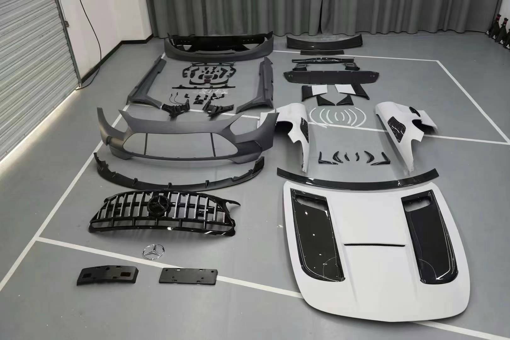 Mercedes - Benz AMG GT / GTS / GTC / GTR Black Series Style Full Body Kit Aftermarket Carbon Fiber Part / Bodykit - Robot Bodykits