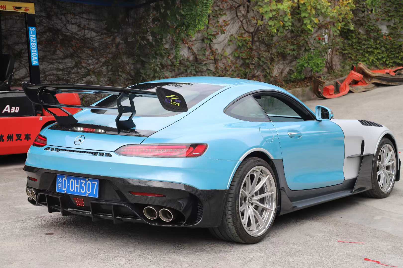 Mercedes - Benz AMG GT / GTS / GTC / GTR Black Series Style Full Body Kit Aftermarket Carbon Fiber Part / Bodykit - Robot Bodykits