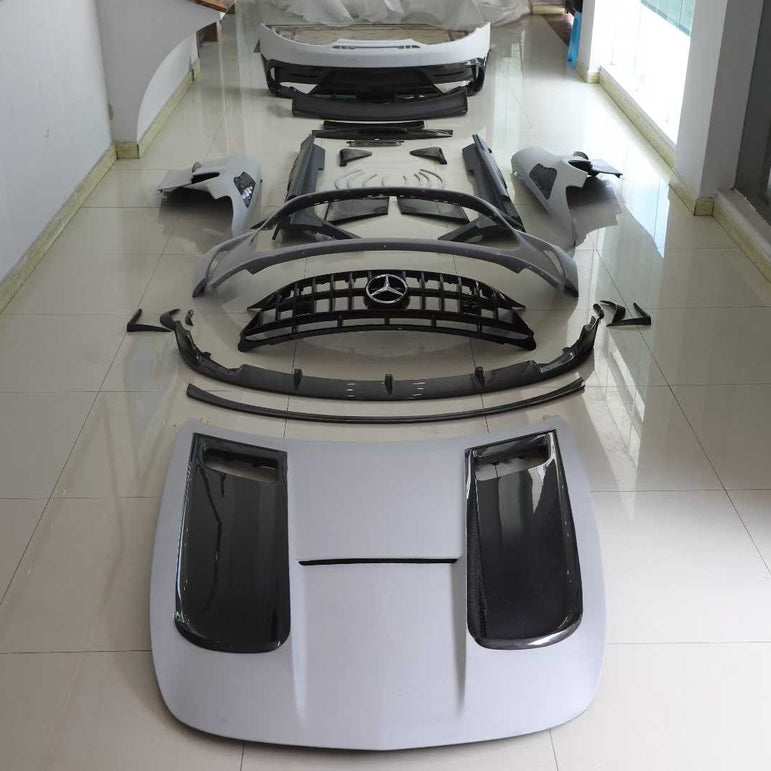 Mercedes - Benz AMG GT / GTS / GTC / GTR Black Series Style Full Body Kit Aftermarket Carbon Fiber Part / Bodykit - Robot Bodykits