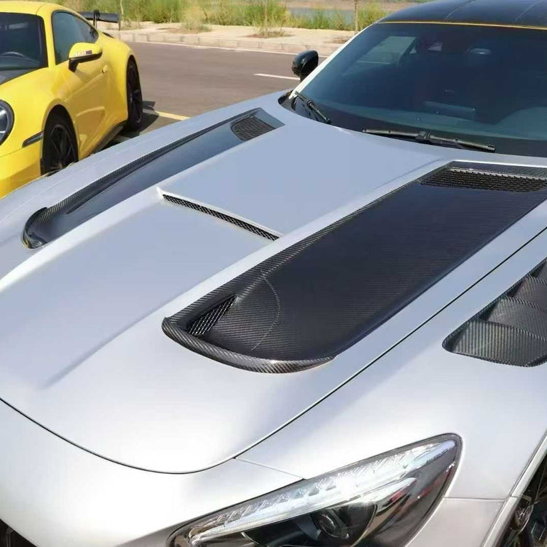 Mercedes - Benz AMG GT / GTS / GTC / GTR Black Series Style Full Body Kit Aftermarket Carbon Fiber Part / Bodykit - Robot Bodykits