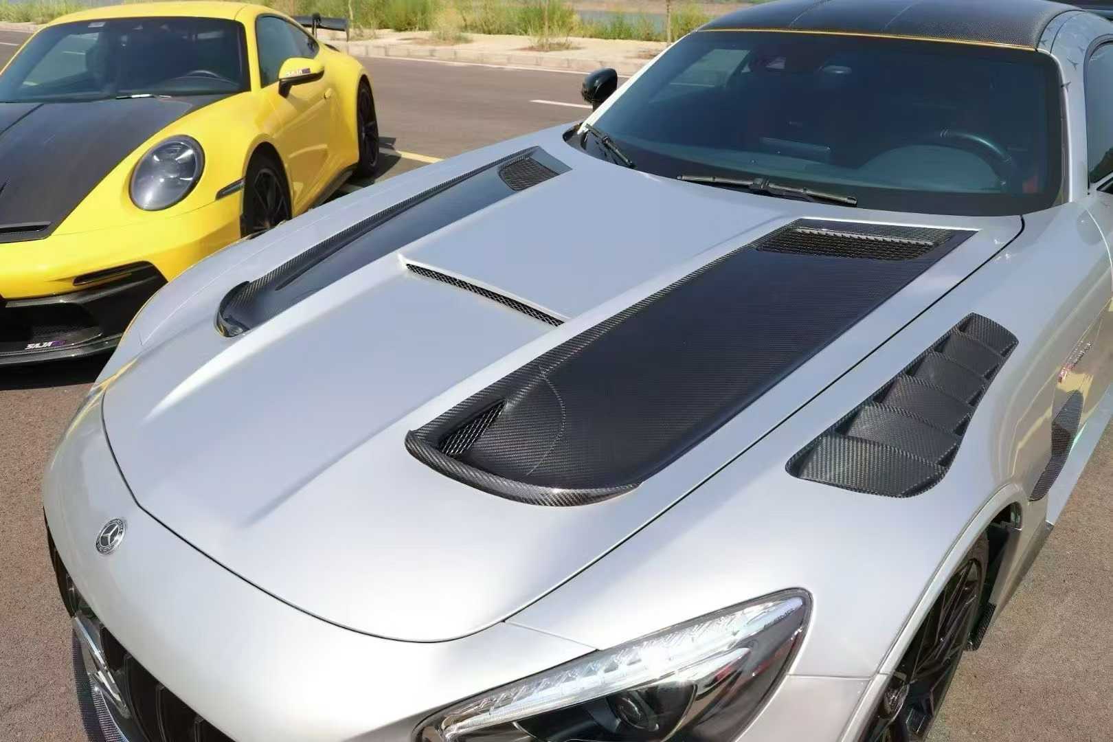 Mercedes - Benz AMG GT / GTS / GTC / GTR Black Series Style Full Body Kit Aftermarket Carbon Fiber Part / Bodykit - Robot Bodykits