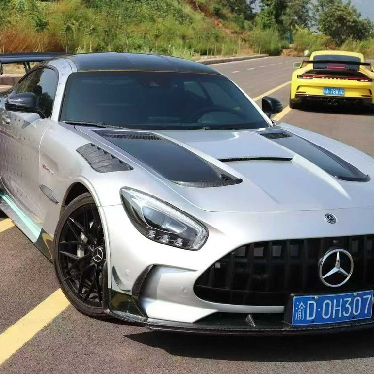 Mercedes - Benz AMG GT / GTS / GTC / GTR Black Series Style Full Body Kit Aftermarket Carbon Fiber Part / Bodykit - Robot Bodykits