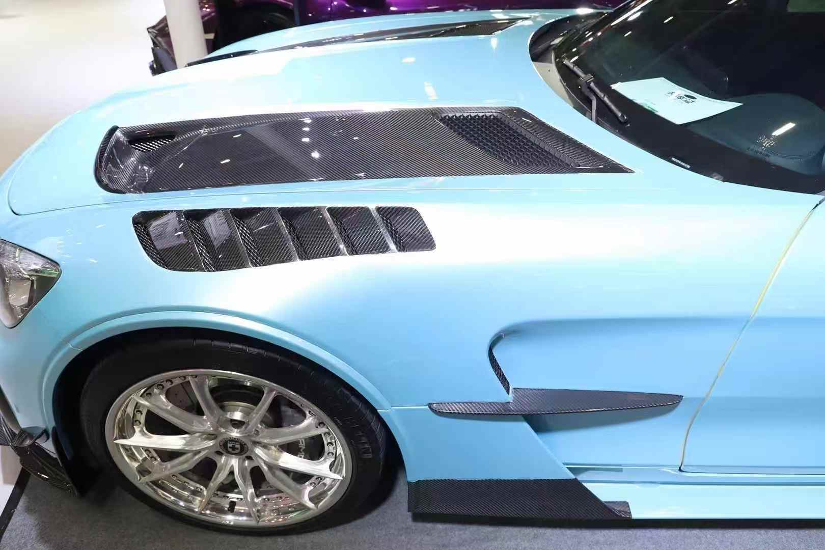 Mercedes - Benz AMG GT / GTS / GTC / GTR Black Series Style Full Body Kit Aftermarket Carbon Fiber Part / Bodykit - Robot Bodykits