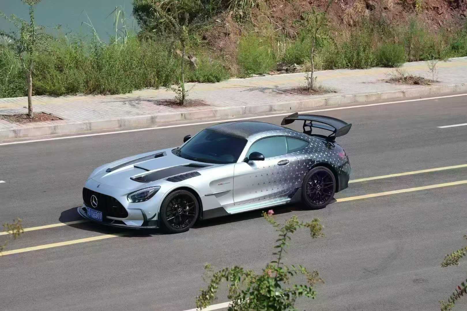 Mercedes - Benz AMG GT / GTS / GTC / GTR Black Series Style Full Body Kit Aftermarket Carbon Fiber Part / Bodykit - Robot Bodykits