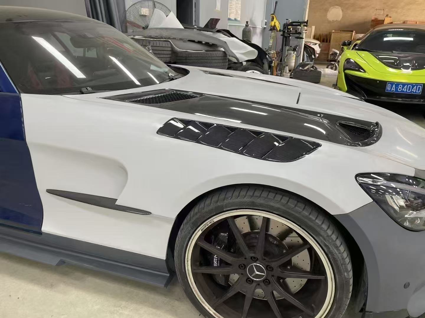 Mercedes - Benz AMG GT / GTS / GTC / GTR Black Series Style Full Body Kit Aftermarket Carbon Fiber Part / Bodykit - Robot Bodykits