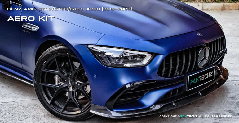 Mercedes BENZ AMG GT50 / GT53 Paktechz Full Dry Carbon Aerodynamics kit Aftermarket Carbon Fiber Part / Bodykit - Robot Bodykits