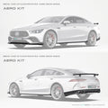 Mercedes BENZ AMG GT50 / GT53 Paktechz Full Dry Carbon Aerodynamics kit Aftermarket Carbon Fiber Part / Bodykit - Robot Bodykits