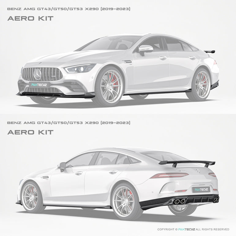 Mercedes BENZ AMG GT50 / GT53 Paktechz Full Dry Carbon Aerodynamics kit Aftermarket Carbon Fiber Part / Bodykit - Robot Bodykits
