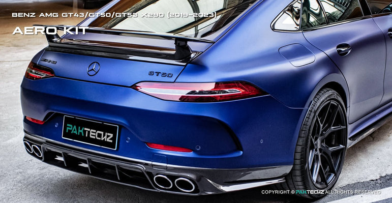 Mercedes BENZ AMG GT50 / GT53 Paktechz Full Dry Carbon Aerodynamics kit Aftermarket Carbon Fiber Part / Bodykit - Robot Bodykits