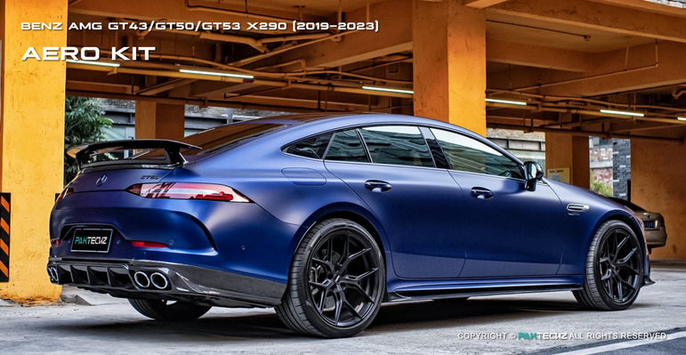 Mercedes BENZ AMG GT50 / GT53 Paktechz Full Dry Carbon Aerodynamics kit Aftermarket Carbon Fiber Part / Bodykit - Robot Bodykits