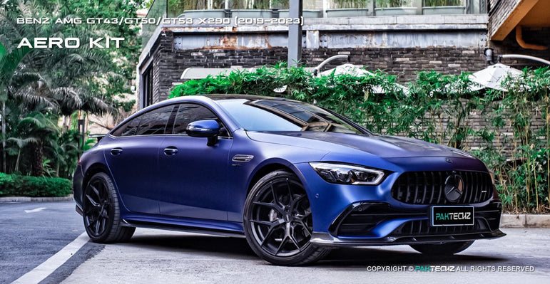 Mercedes BENZ AMG GT50 / GT53 Paktechz Full Dry Carbon Aerodynamics kit Aftermarket Carbon Fiber Part / Bodykit - Robot Bodykits