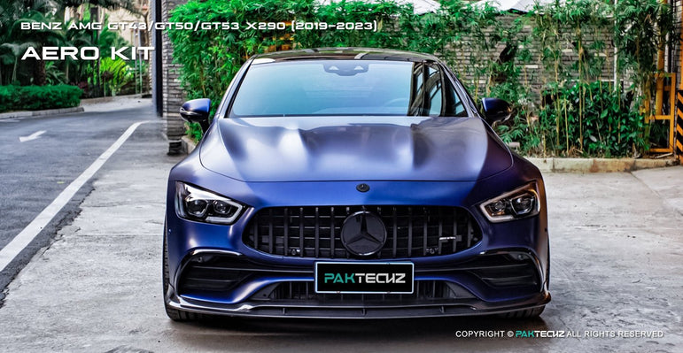 Mercedes BENZ AMG GT50 / GT53 Paktechz Full Dry Carbon Aerodynamics kit Aftermarket Carbon Fiber Part / Bodykit - Robot Bodykits