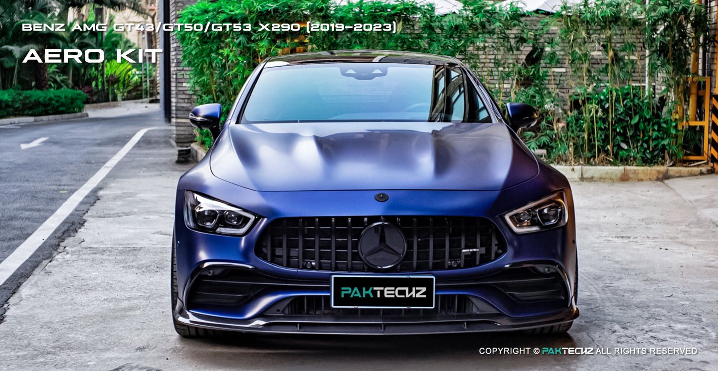 Mercedes BENZ AMG GT50 / GT53 Paktechz Full Dry Carbon Aerodynamics kit Aftermarket Carbon Fiber Part / Bodykit - Robot Bodykits