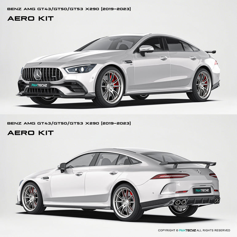Mercedes BENZ AMG GT50 / GT53 Paktechz Full Dry Carbon Aerodynamics kit Aftermarket Carbon Fiber Part / Bodykit - Robot Bodykits