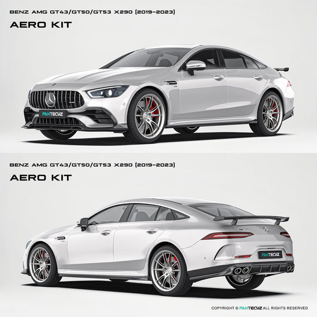 Mercedes BENZ AMG GT50 / GT53 Paktechz Full Dry Carbon Aerodynamics kit Aftermarket Carbon Fiber Part / Bodykit - Robot Bodykits