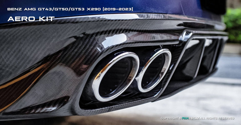 Mercedes BENZ AMG GT50 / GT53 Paktechz Full Dry Carbon Aerodynamics kit Aftermarket Carbon Fiber Part / Bodykit - Robot Bodykits