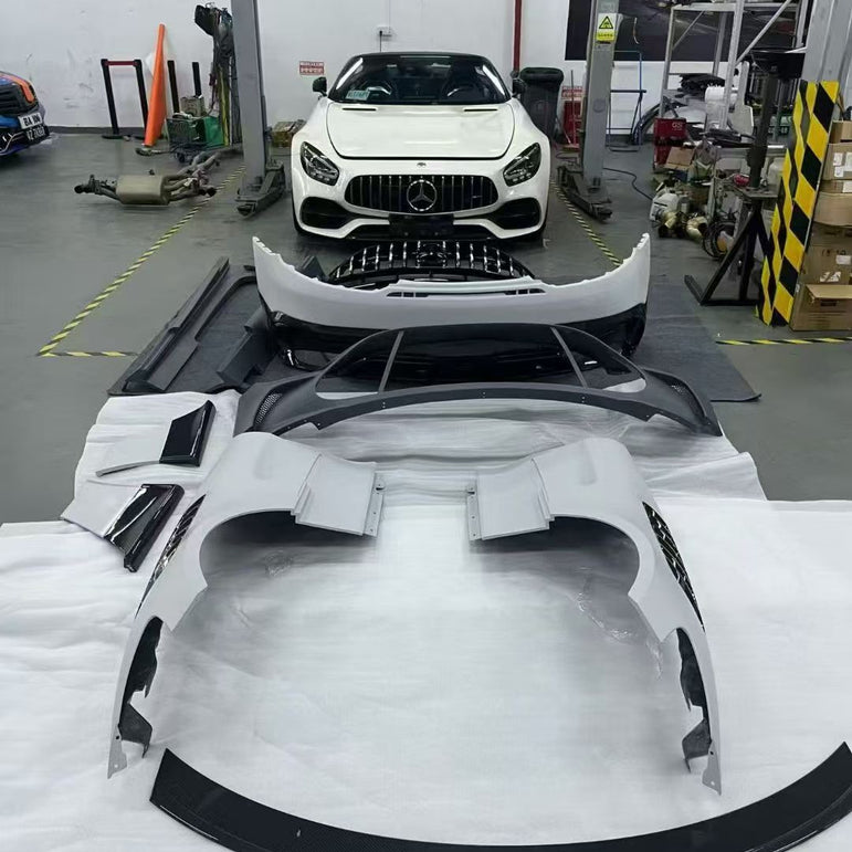 Mercedes-Benz AMG GTC Roadster Black Series Style Full Body Kit Aftermarket Carbon Fiber Part / Bodykit - Robot Bodykits