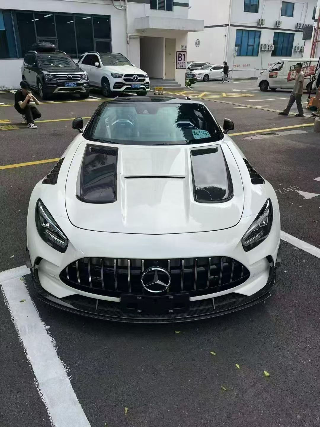 Mercedes-Benz AMG GTC Roadster Black Series Style Full Body Kit Aftermarket Carbon Fiber Part / Bodykit - Robot Bodykits