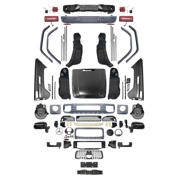 Mercedes - Benz G - Class W463 Convert to W463A / W464 AMG Style Body Kit Aftermarket Carbon Fiber Part / Bodykit - Robot Bodykits
