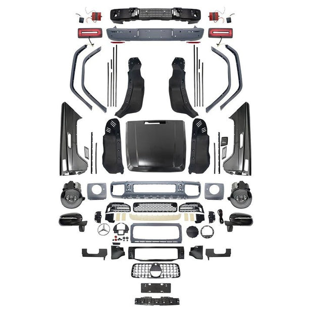Mercedes - Benz G - Class W463 Convert to W463A / W464 AMG Style Body Kit Aftermarket Carbon Fiber Part / Bodykit - Robot Bodykits