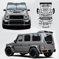 Mercedes - Benz G - Class W464 / W465 (2018–2025) SG800 Carbon Fibre / Plastic Body Kit Aftermarket Carbon Fiber Part / Bodykit - Robot Bodykits