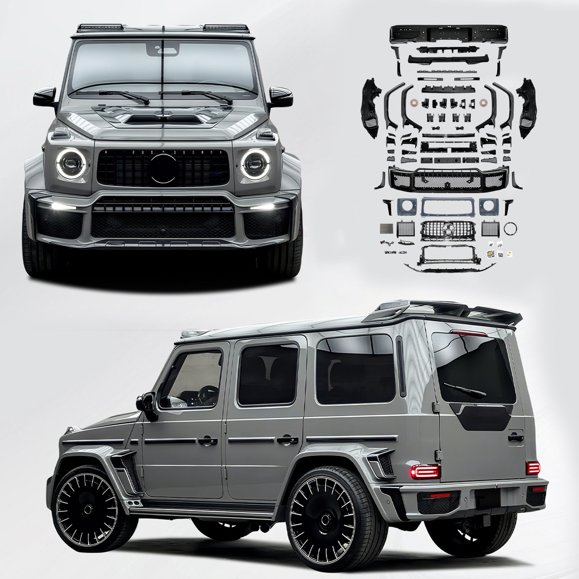 Mercedes - Benz G - Class W464 / W465 (2018–2025) SG800 Carbon Fibre / Plastic Body Kit Aftermarket Carbon Fiber Part / Bodykit - Robot Bodykits