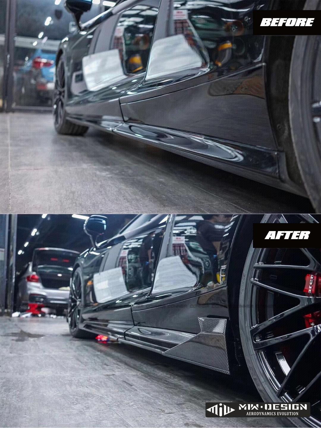 McLaren GT MiW AMANS Full Gloss Prepreg Carbon Aerodynamics Kit