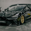 Robot Craftsman Tesla Model 3 “HACKER” Front Bumper & Front Lip (2017–2023 pre-facelift)