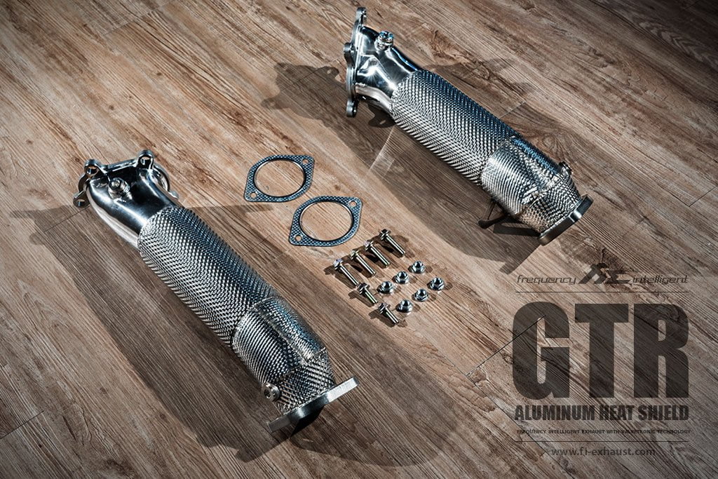 Nissan GT - R R35 Race Version Fi Exhaust Aftermarket Carbon Fiber Part / Bodykit - Robot Bodykits