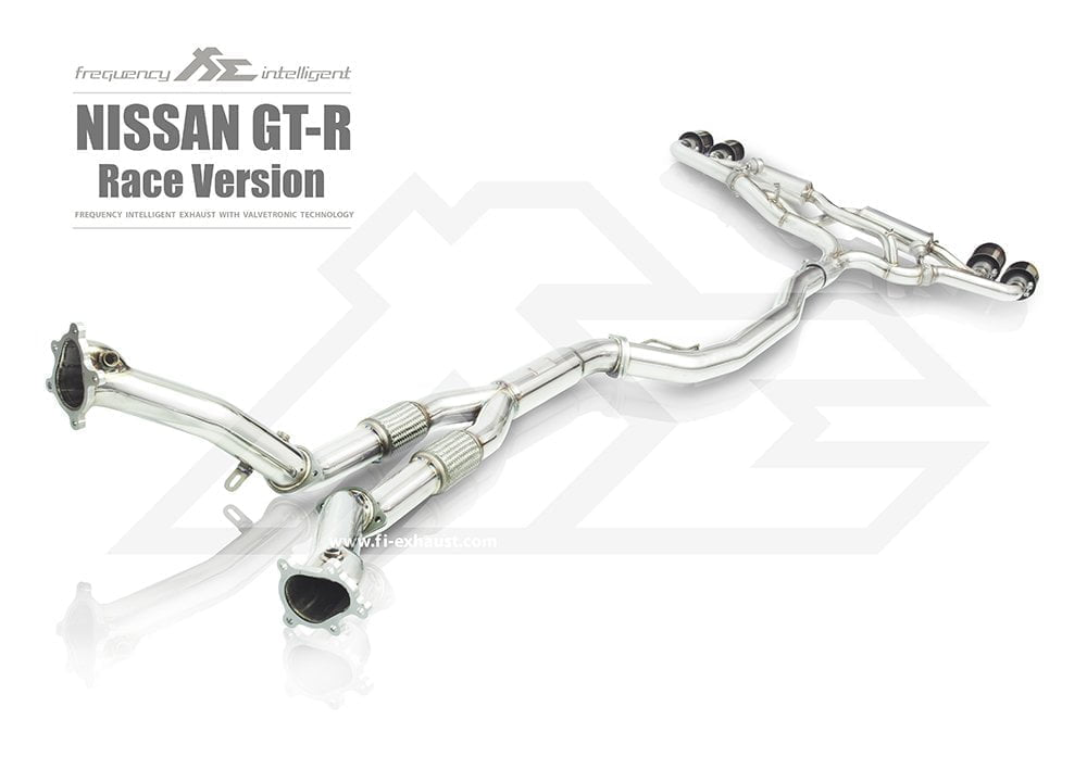 Nissan GT - R R35 Race Version Fi Exhaust Aftermarket Carbon Fiber Part / Bodykit - Robot Bodykits