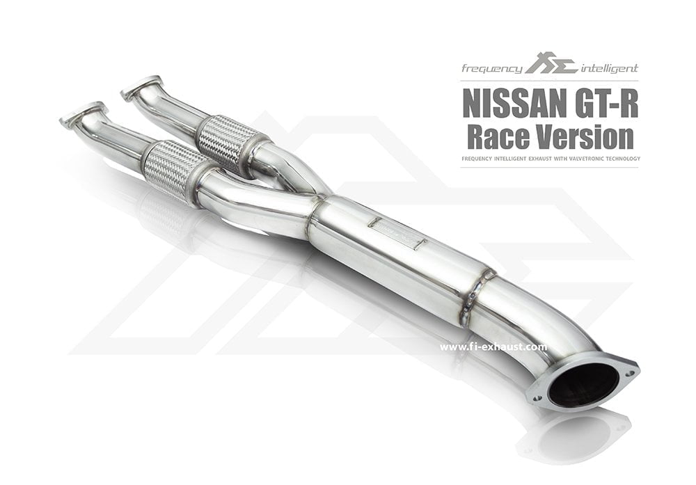 Nissan GT - R R35 Race Version Fi Exhaust Aftermarket Carbon Fiber Part / Bodykit - Robot Bodykits