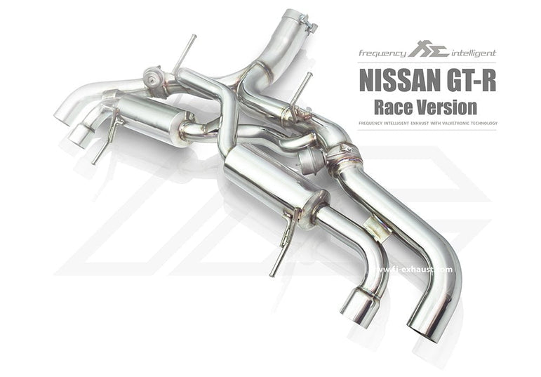 Nissan GT - R R35 Race Version Fi Exhaust Aftermarket Carbon Fiber Part / Bodykit - Robot Bodykits