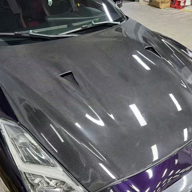 Nissan GTR Nismo Style 2017+ Prepreg / Dry - Carbon Bonnet Aftermarket Carbon Fiber Part / Bodykit - Robot Bodykits