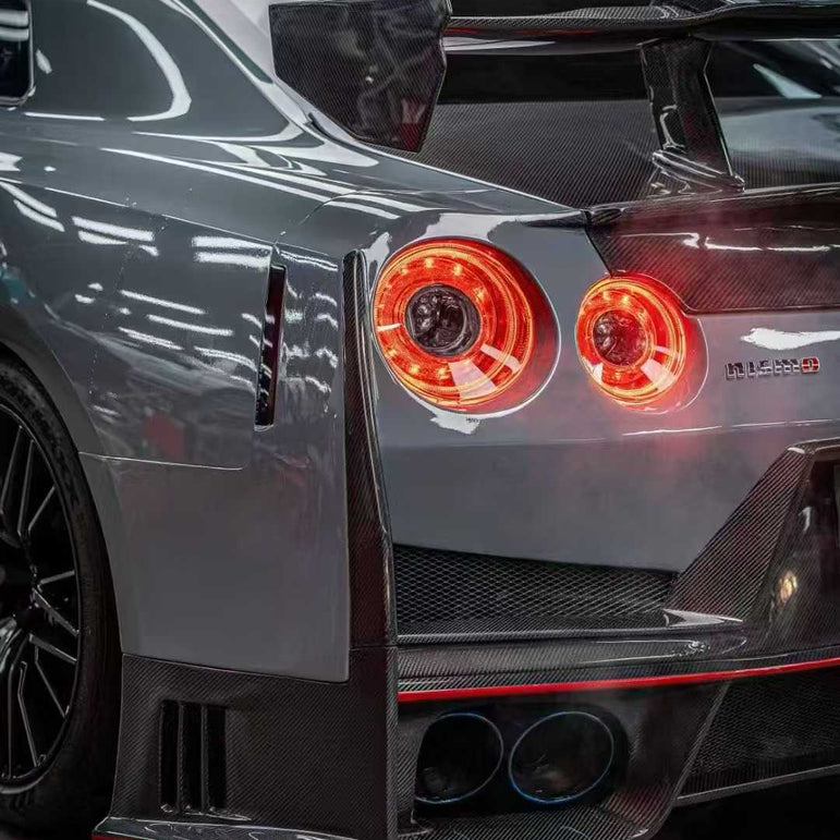 Nissan GTR R35 2024 Nismo Style Full Partial Carbon Conversion Kit (Fits 2009 - 2024) Version 1 Aftermarket Carbon Fiber Part / Bodykit - Robot Bodykits