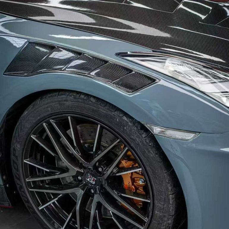 Nissan GTR R35 2024 Nismo Style Full Partial Carbon Conversion Kit (Fits 2009 - 2024) Version 1 Aftermarket Carbon Fiber Part / Bodykit - Robot Bodykits