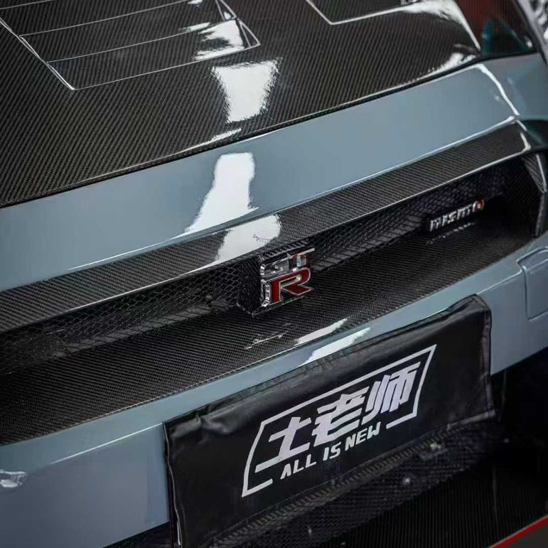 Nissan GTR R35 2024 Nismo Style Full Partial Carbon Conversion Kit (Fits 2009 - 2024) Version 1 Aftermarket Carbon Fiber Part / Bodykit - Robot Bodykits