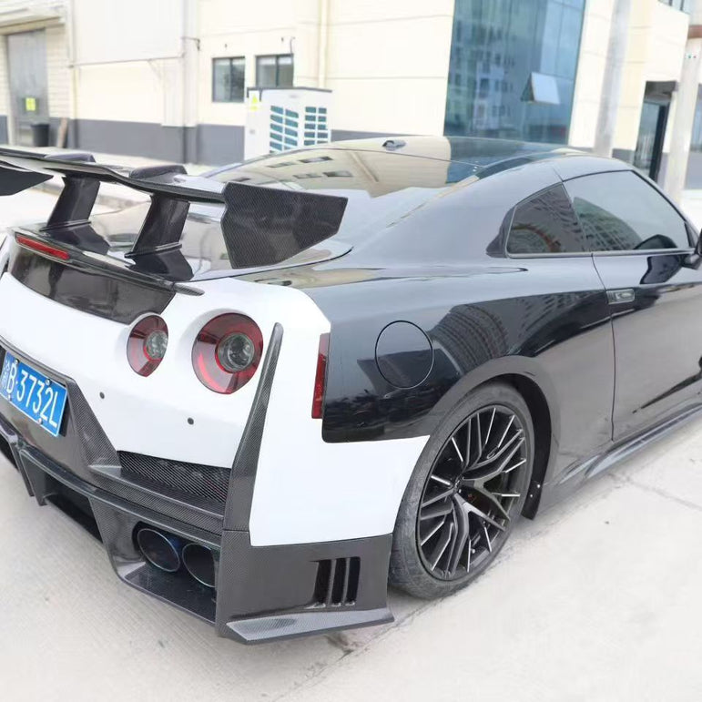 Nissan GTR R35 2024 Nismo Style Full Partial Carbon Conversion Kit (Fits 2009 - 2024) Version 1 Aftermarket Carbon Fiber Part / Bodykit - Robot Bodykits