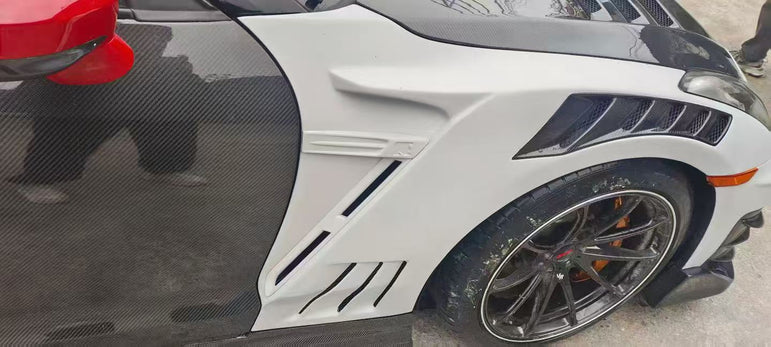 Nissan GTR R35 2024 TS Nismo Style Full Partial Carbon Conversion Kit (Fits 2009 - 2024) Version 2 Aftermarket Carbon Fiber Part / Bodykit - Robot Bodykits