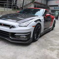 Nissan GTR R35 2024 TS Nismo Style Full Partial Carbon Conversion Kit (Fits 2009 - 2024) Version 2 Aftermarket Carbon Fiber Part / Bodykit - Robot Bodykits