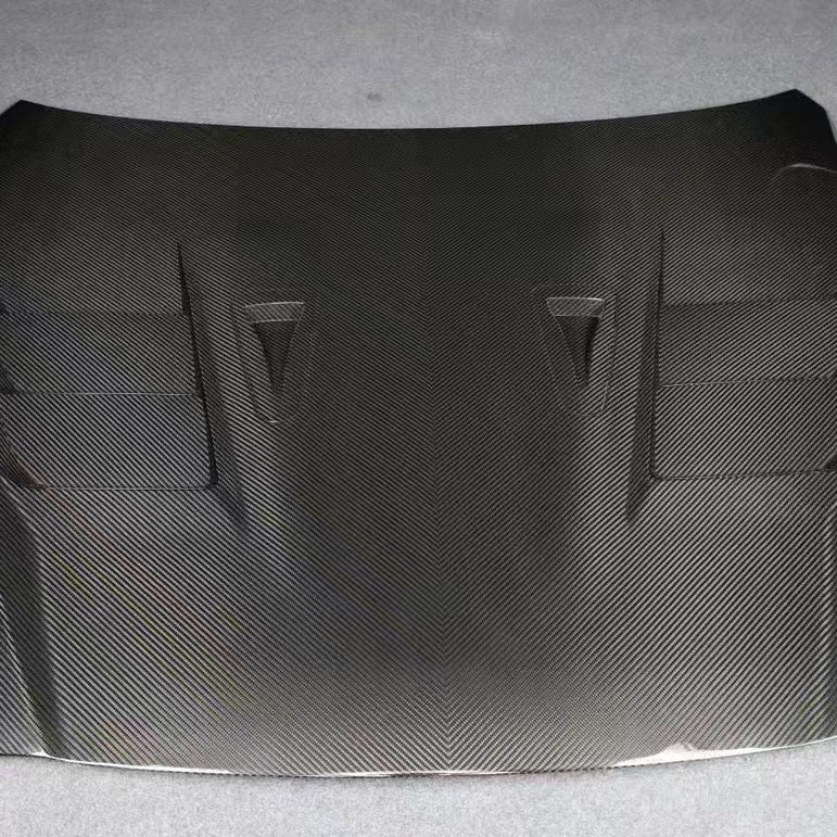 Nissan GTR TS Style 2017+ Prepreg / Dry - Carbon Bonnet Aftermarket Carbon Fiber Part / Bodykit - Robot Bodykits