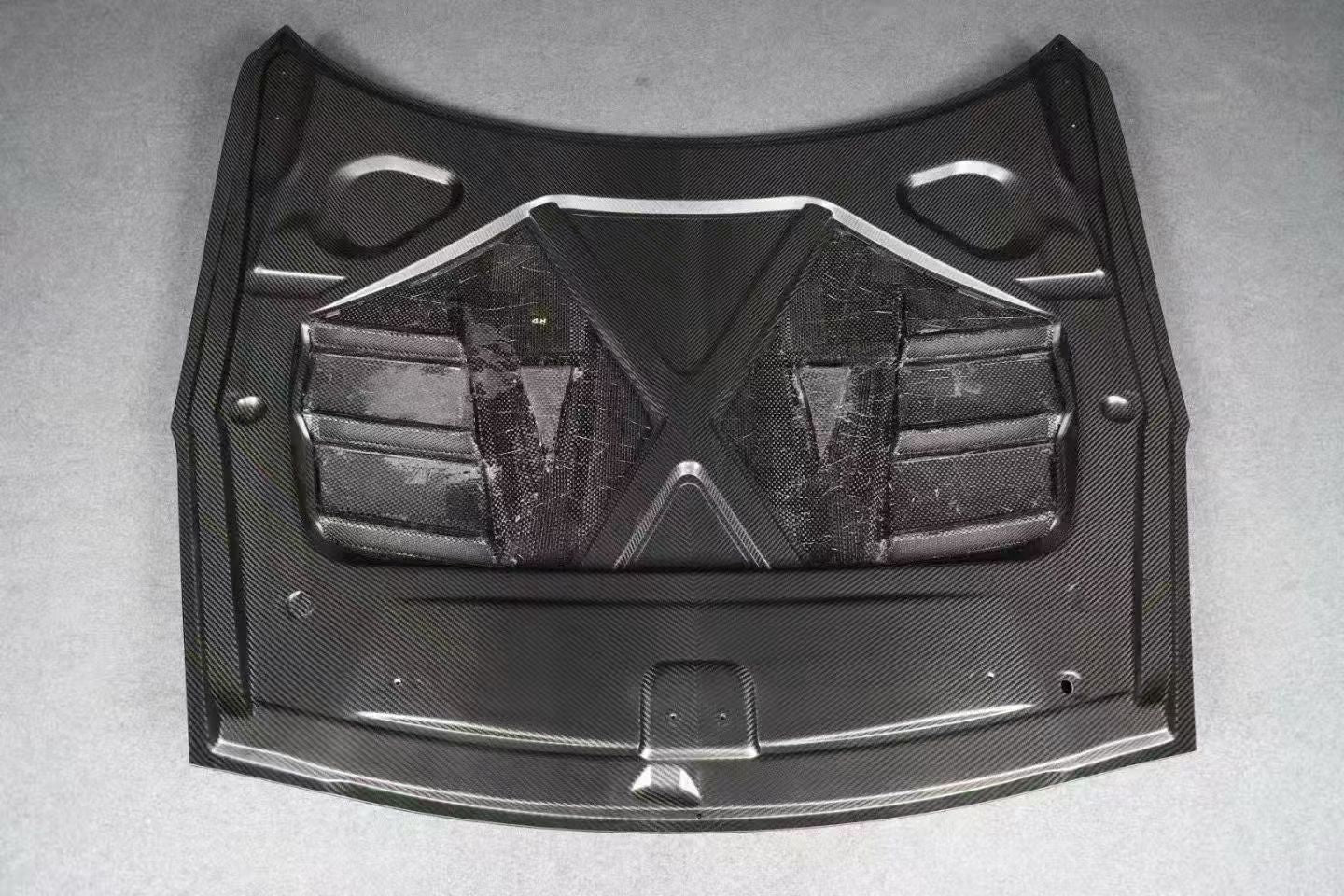 Nissan GTR TS Style 2017+ Prepreg / Dry - Carbon Bonnet Aftermarket Carbon Fiber Part / Bodykit - Robot Bodykits