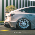Robot Craftsman Tesla Model 3 “HACKER” Rear Bumper & Diffuser  (2017–2023 pre-facelift)