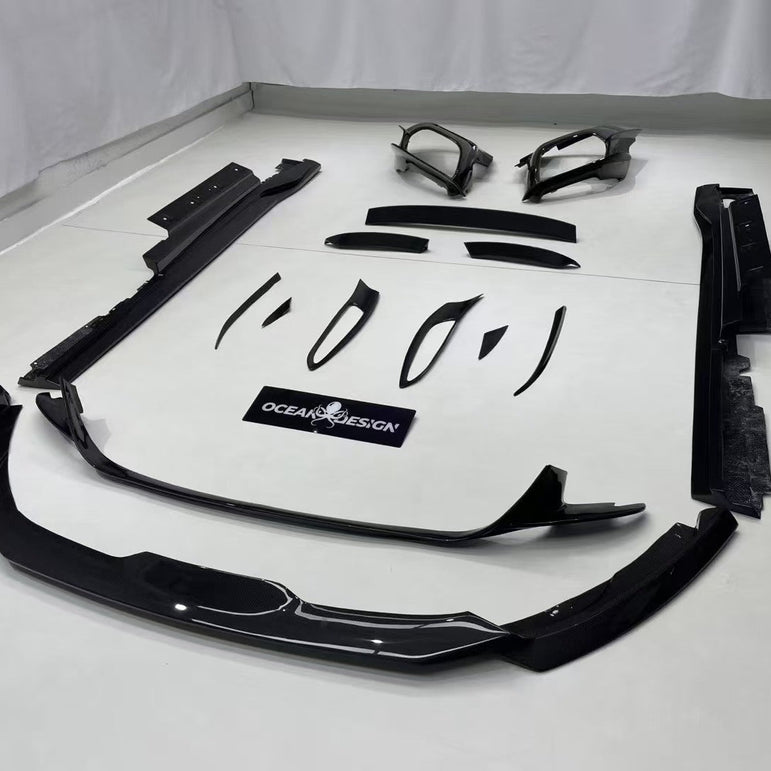 Ocean Design Ferrari 812 Dry Carbon Aero Body Kit (Full Set) Aftermarket Carbon Fiber Part / Bodykit - Robot Bodykits