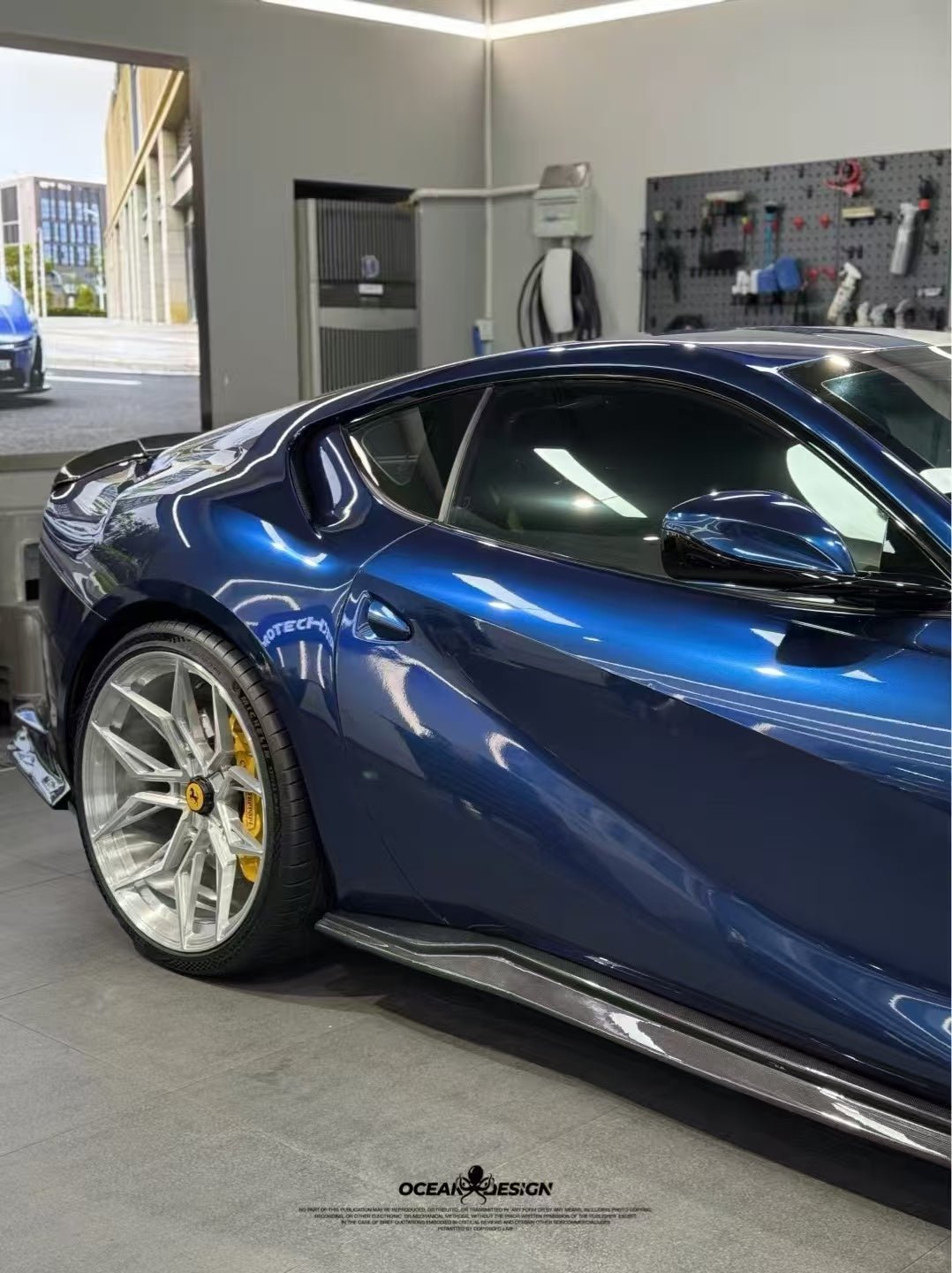Ocean Design Ferrari 812 Dry Carbon Aero Body Kit (Full Set) Aftermarket Carbon Fiber Part / Bodykit - Robot Bodykits